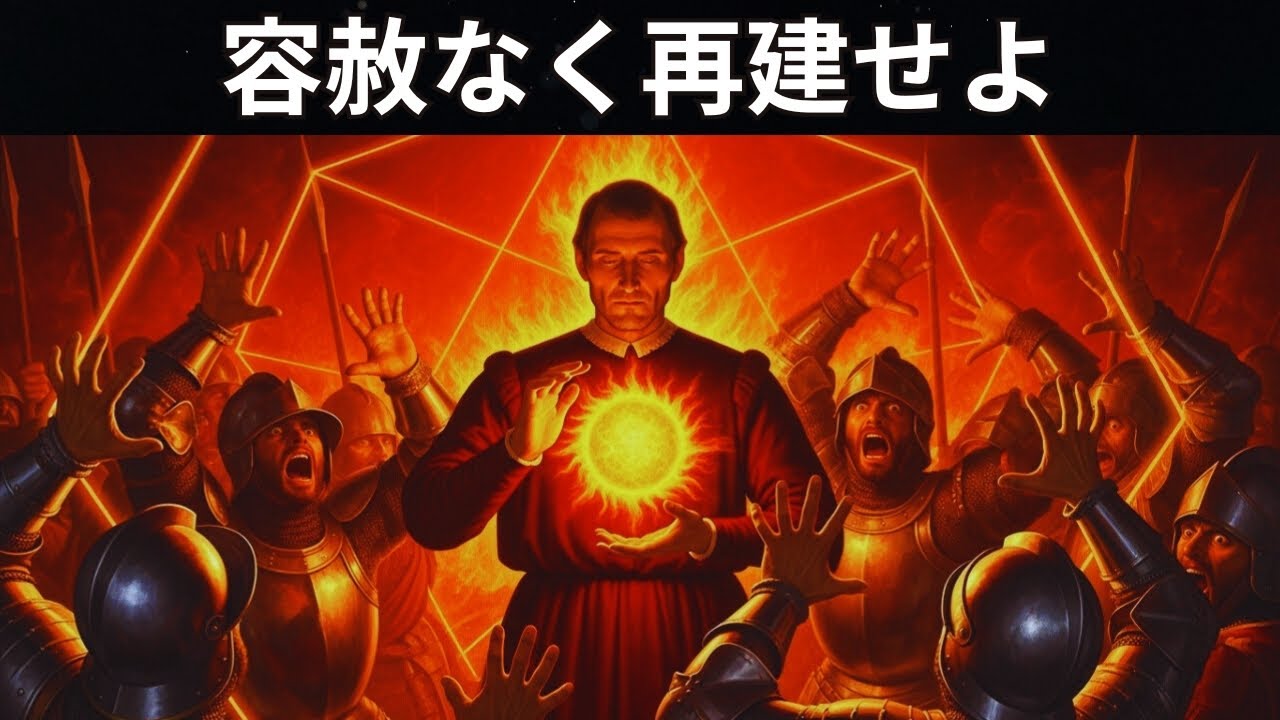 冷酷な戦略家のように自分自身を再構築する ― マキャベリ流