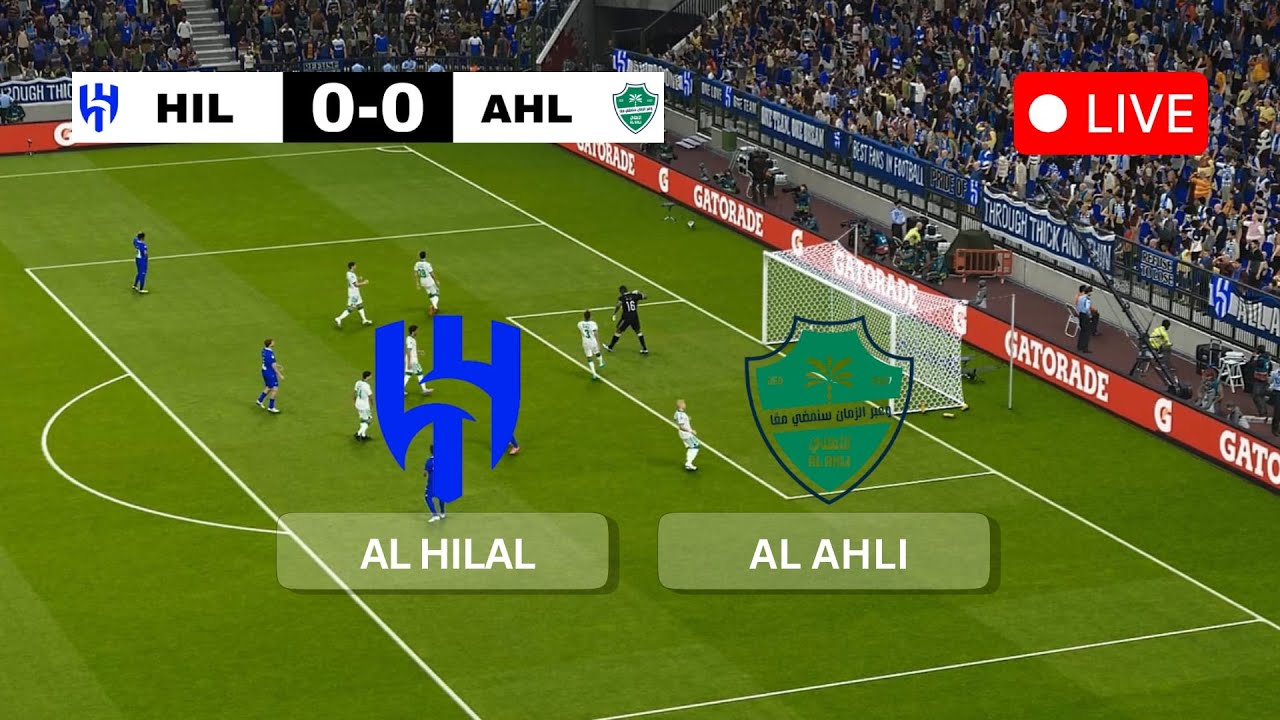 🔴 Al Ahli vs Al Hilal | Saudi Pro League 2026 | PES 21 Gameplay Simulation
