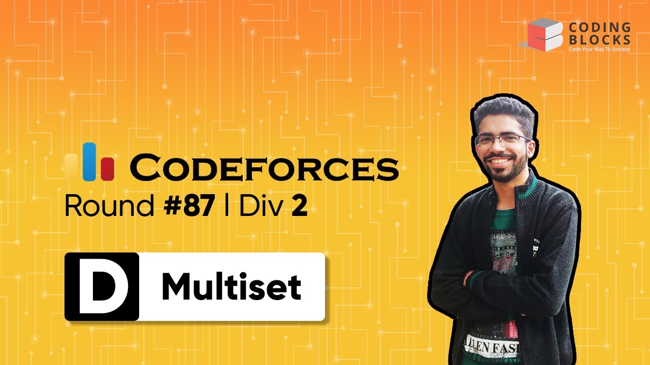 Educational Codeforces Round 87, 1354 D. Multiset | Competitive Coding | Coding Blocks