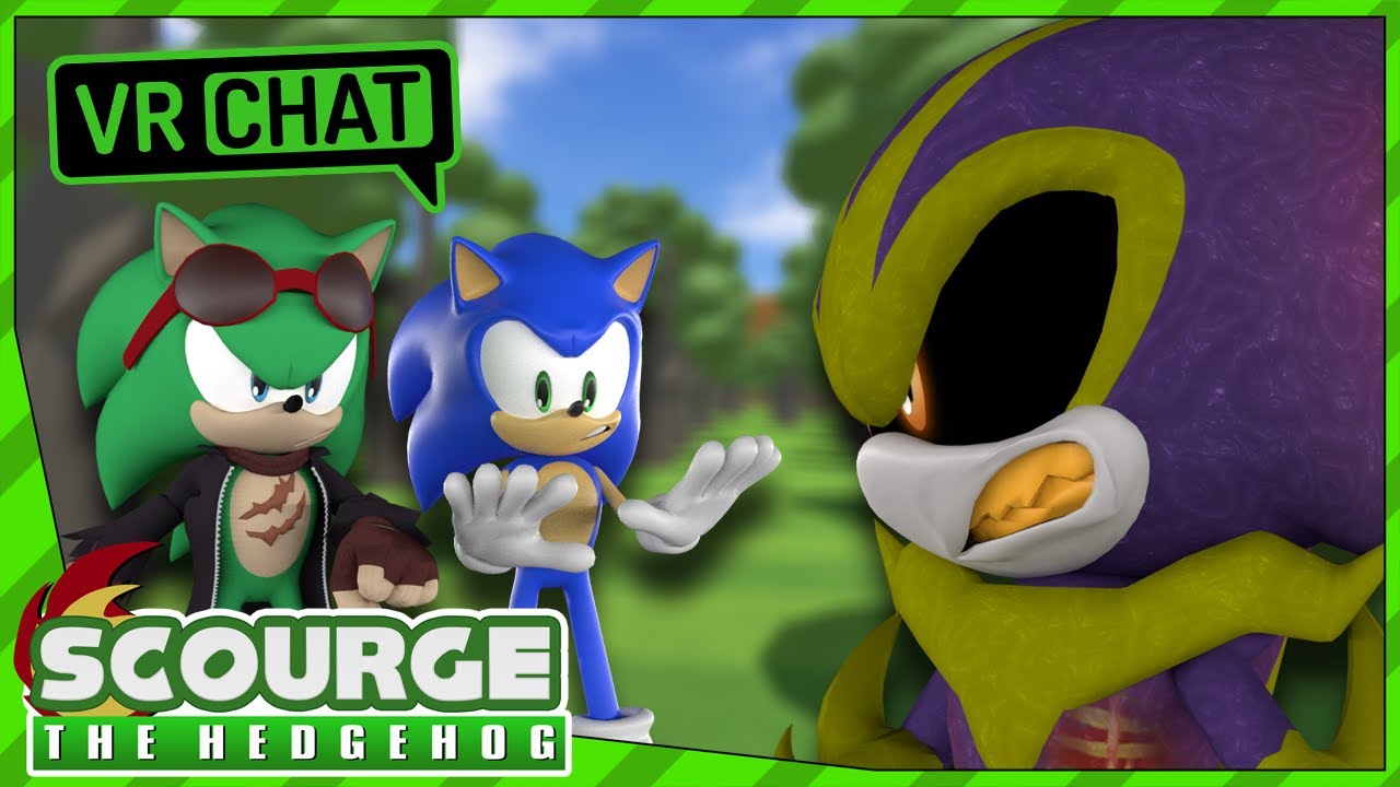 Sonic and Scourge Meets Anti Eclipse (VRCHAT) [Kings Wrath ARC]