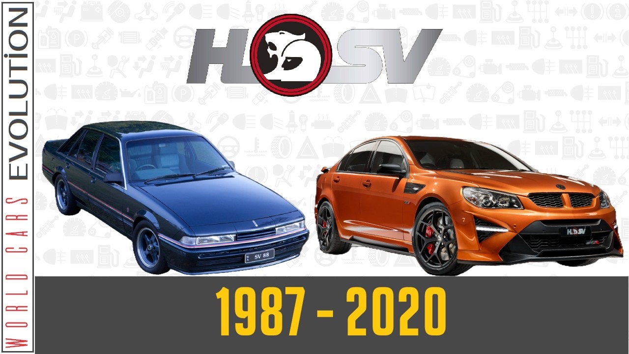 W.C.E. &mdash; Эволюция Holden Special Vehicles (1987&ndash;2020)