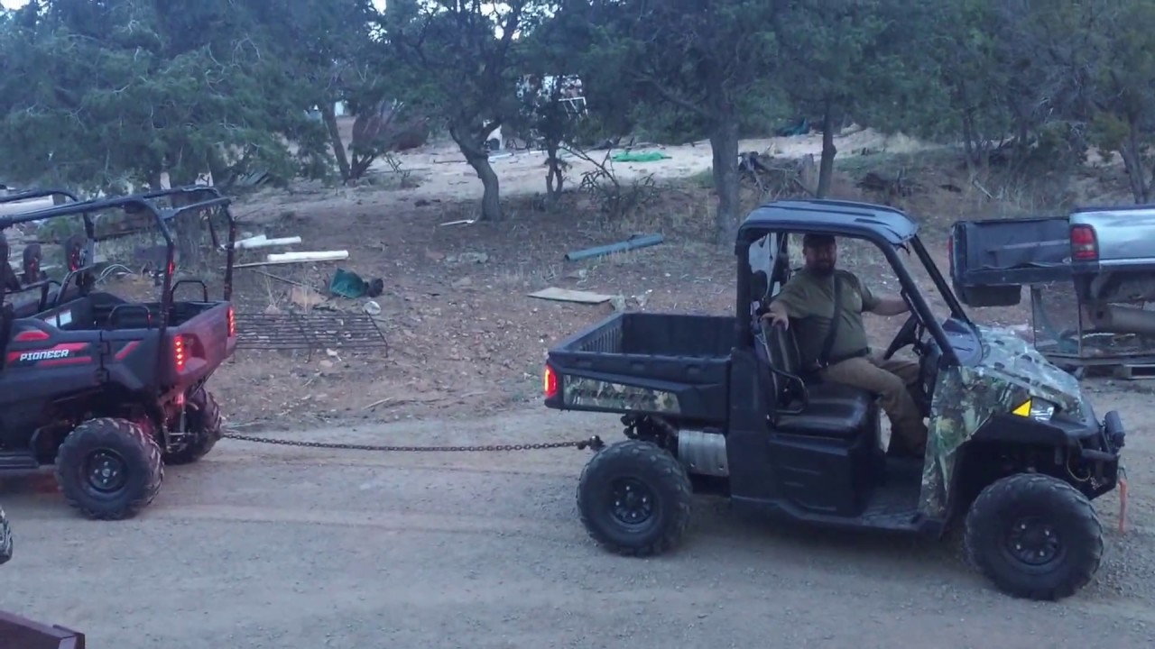 2017 Honda Pioneer 700-4 VS. 2015 Polaris Ranger 900 XP Pull Off  Round 2