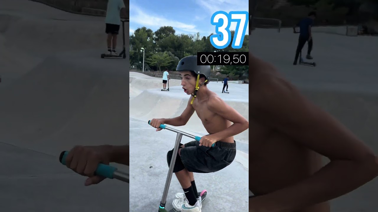 ON FAIT 50 TAIL WHIP EN TROTTINETTE FREESTYLE !🛴 #scooter #scootering #trottinettefreestyle