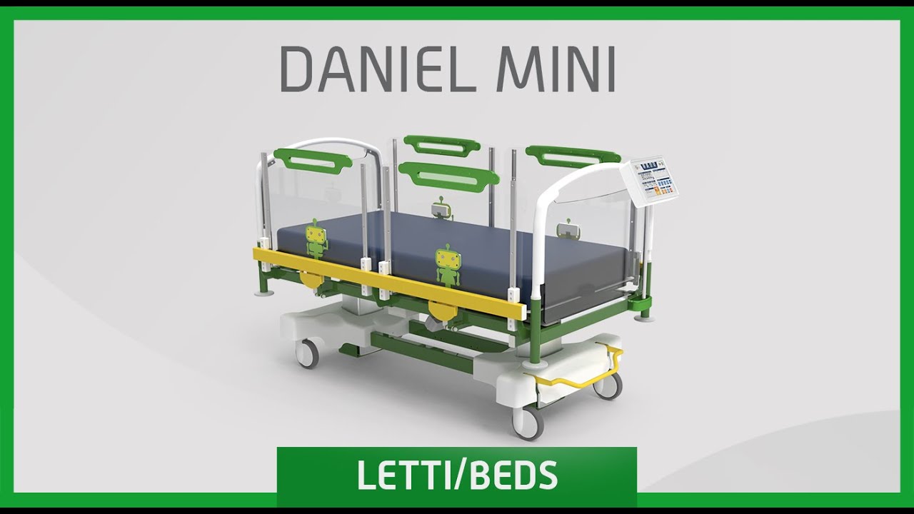 Daniel Mini - Letto pediatrico con sistema di pesatura integrato