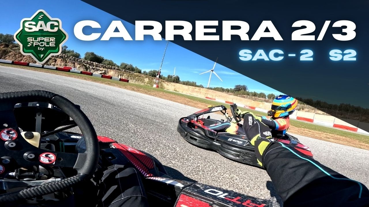 ¡MI PRIMER PODIO EN KARTING! 🏆 | SAC Meeting 2 (Races 2&3) | Campillos Inverso 🏁