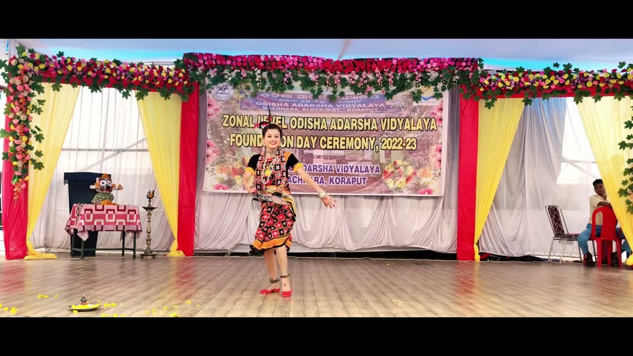 DALKHAI RE ||Sambalpuri folk Dance performance||Zonal level Competition, KORAPUT ZONE.