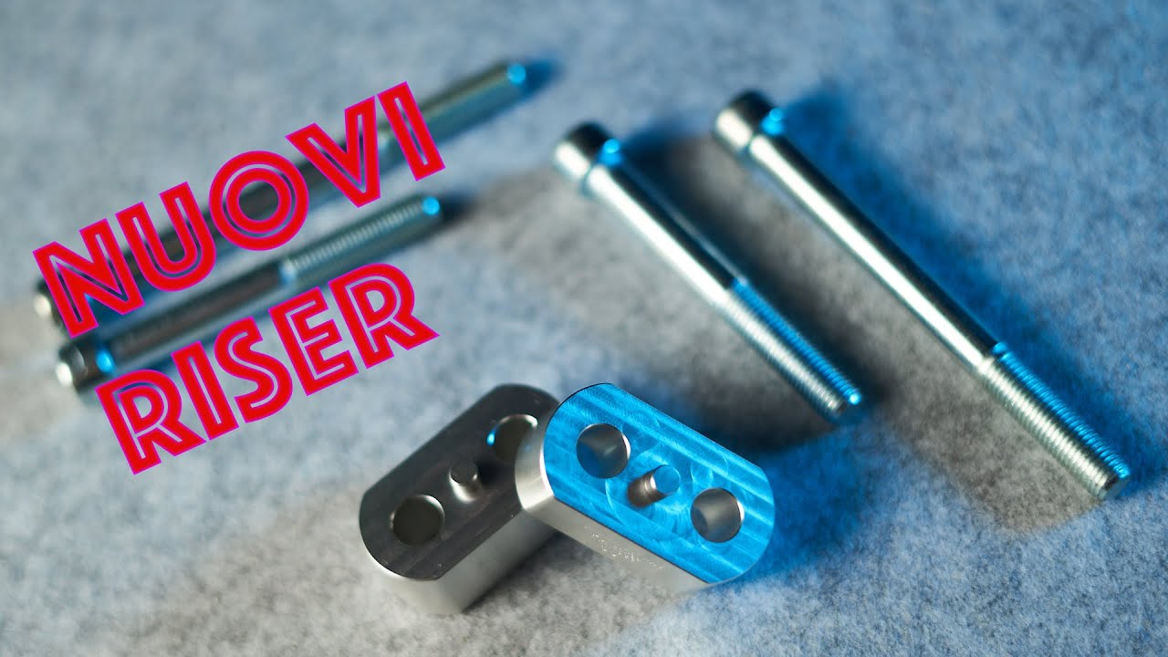 Riser +20 mm by @swmotech_it per Triumph Tiger