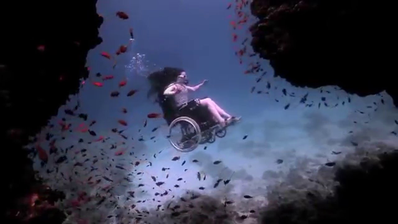 Sue Austin Underwater Wheelchair   the director's cut