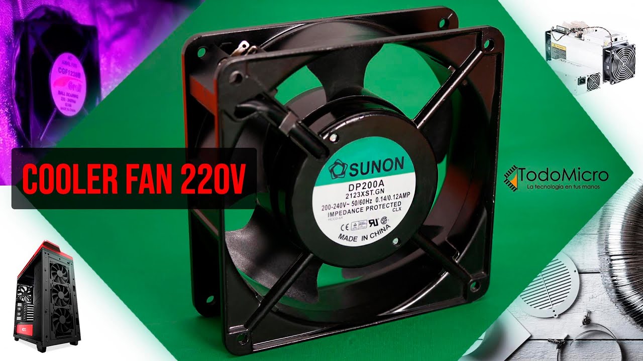 💨Excelente COOLER FAN 220v