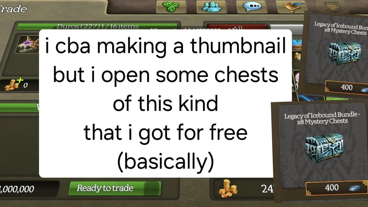 Opening 300 Yule Chests