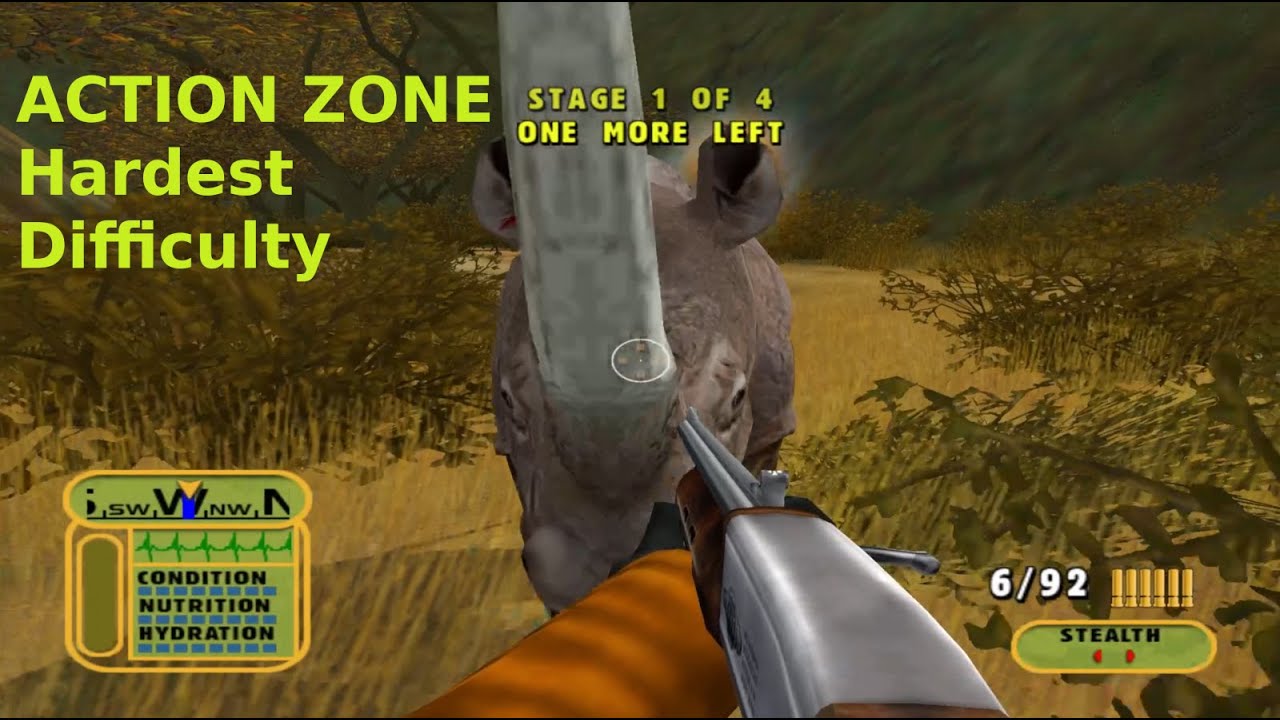 Cabela's Dangerous Hunts (2003) - Action Zone - HARD Difficulty