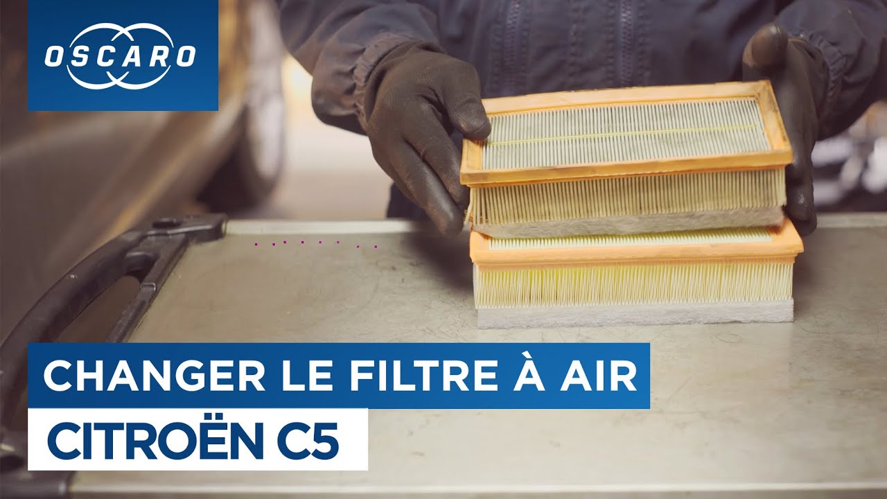 Changer le filtre à air sur Citroën C5 - 1.6 HDi