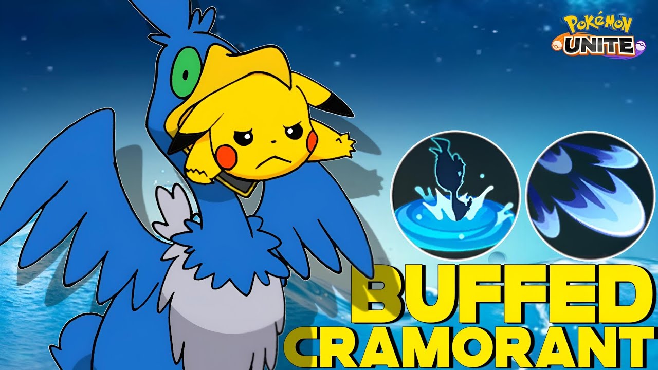 IS BUFFED CRAMORANT WORTH IT FOR RANK SEASON 20 ??? 🙄 | POKEMON UNITE