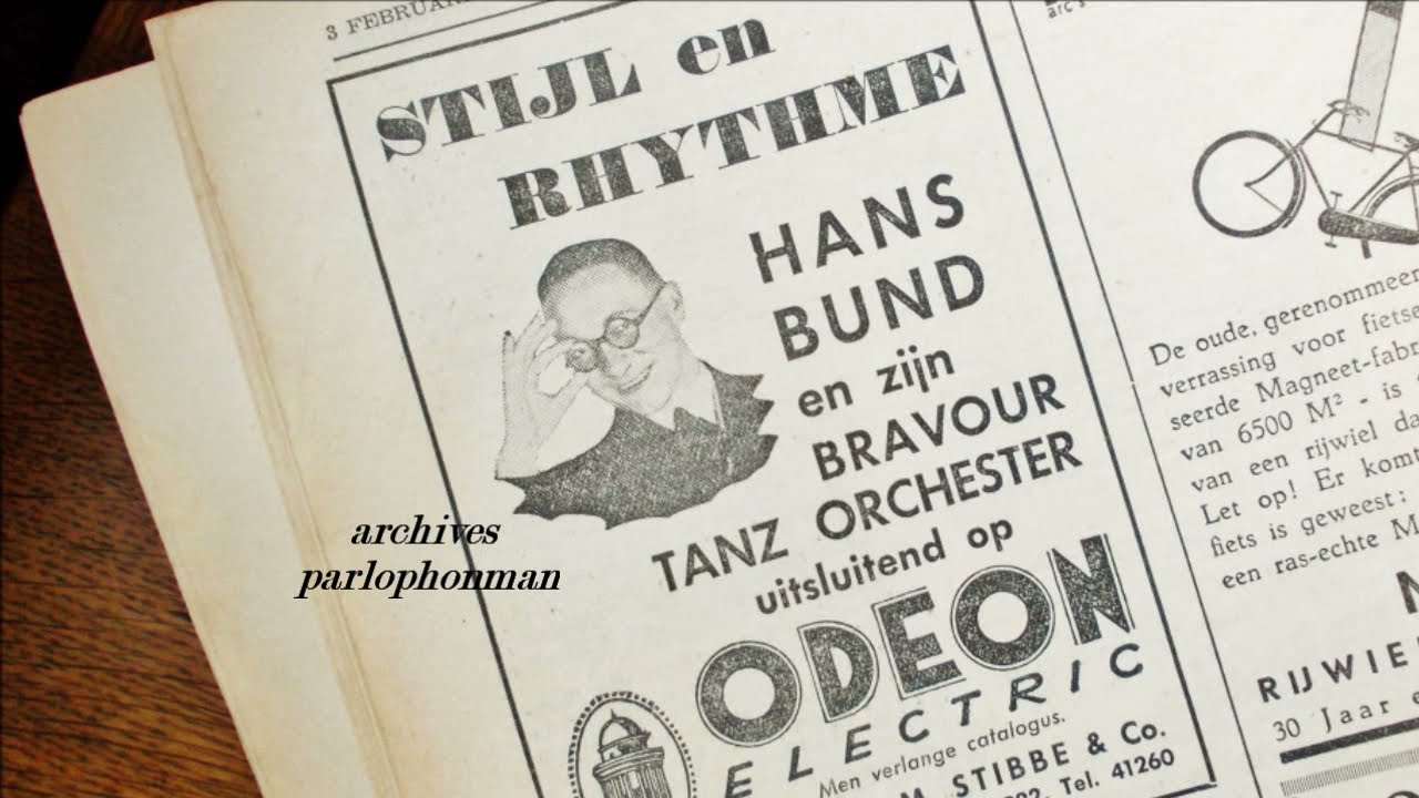Hans Bund plays for the AVRO-Radio in Holland : The two Guitars & Pipsy !