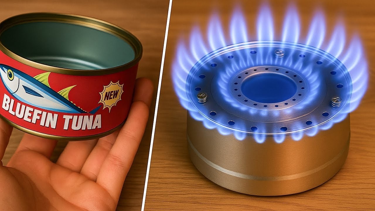 I Stayed Warm All Winter Using Tuna Cans & Iron Foam | FREE Survival Heater