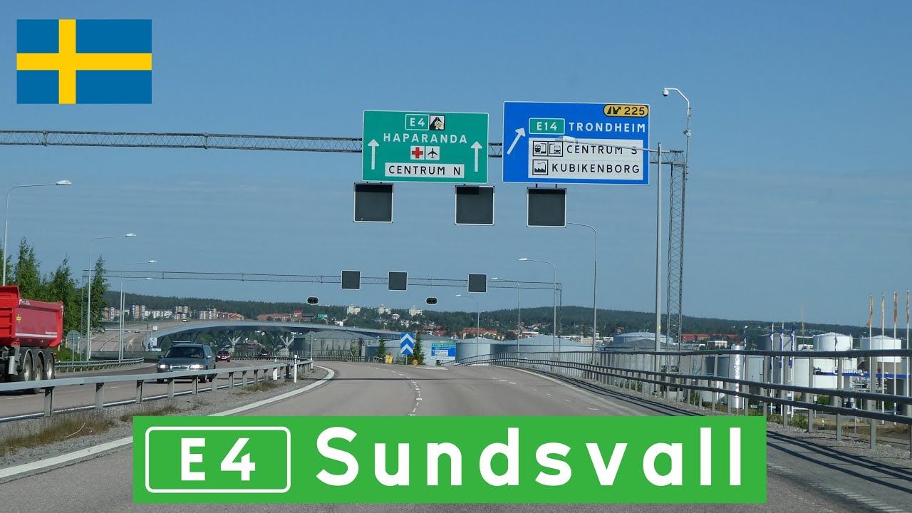 Sweden: E4 to Sundsvall