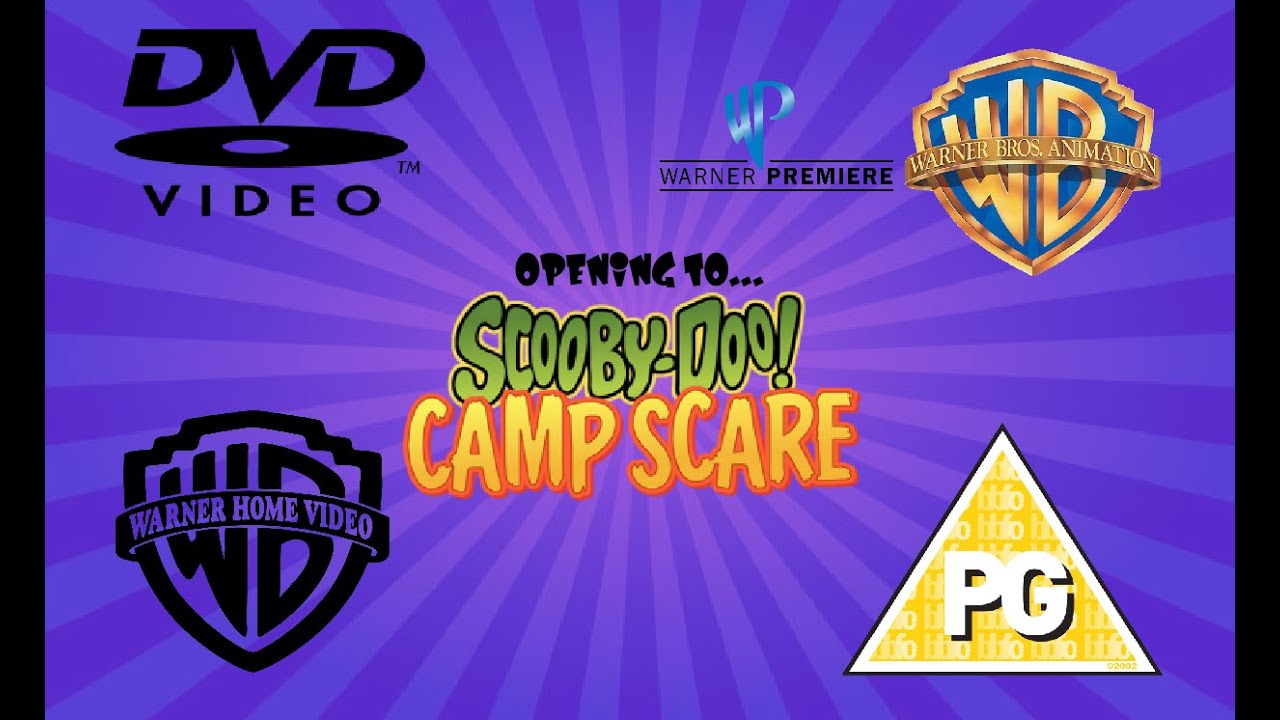 Opening to Scooby-Doo Camp Scare 2010 UK DVD