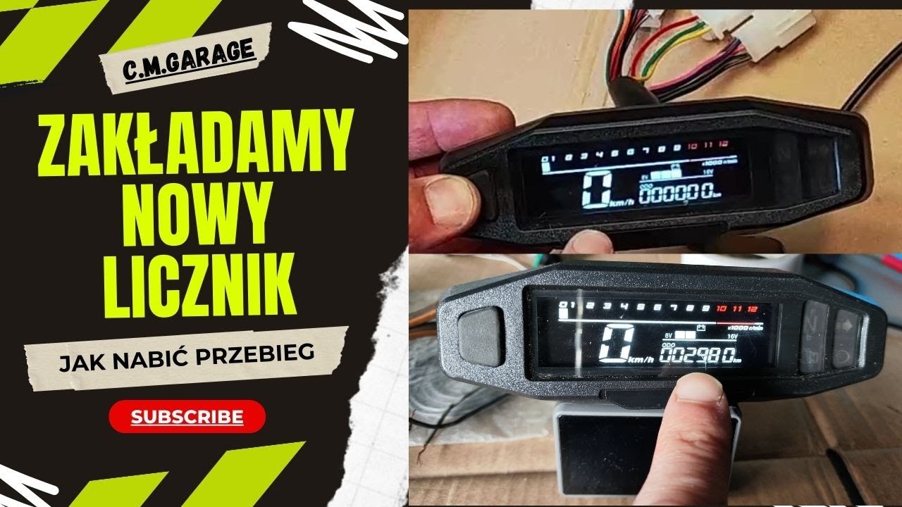 Licznik Motocyklowy Jak Nabić Przebieg Kilometry