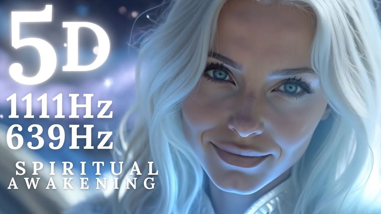 Spiritual Awakening 1111Hz 639Hz Pleiadian Light Codes 5D Activation