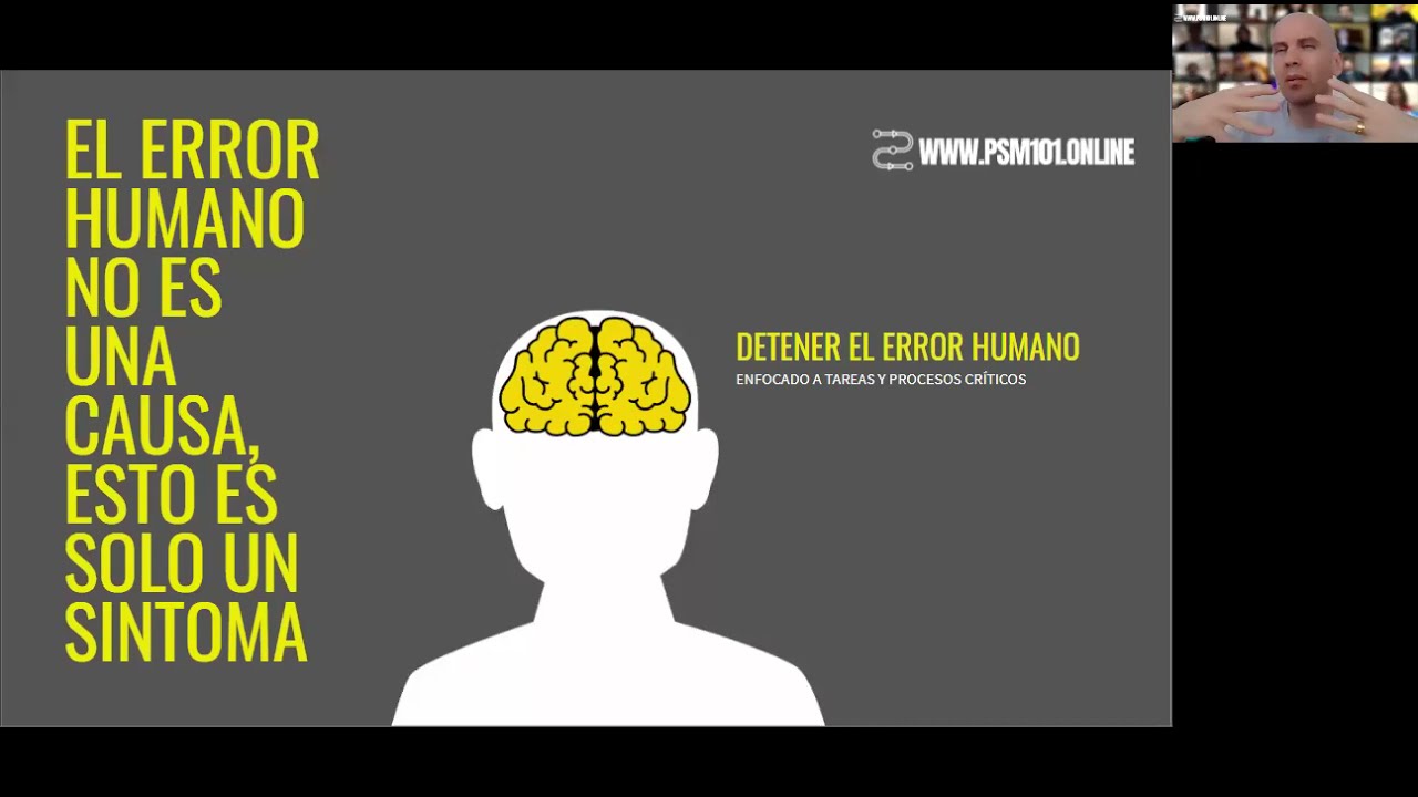 Seguridad de Procesos - Mitigar el error humano