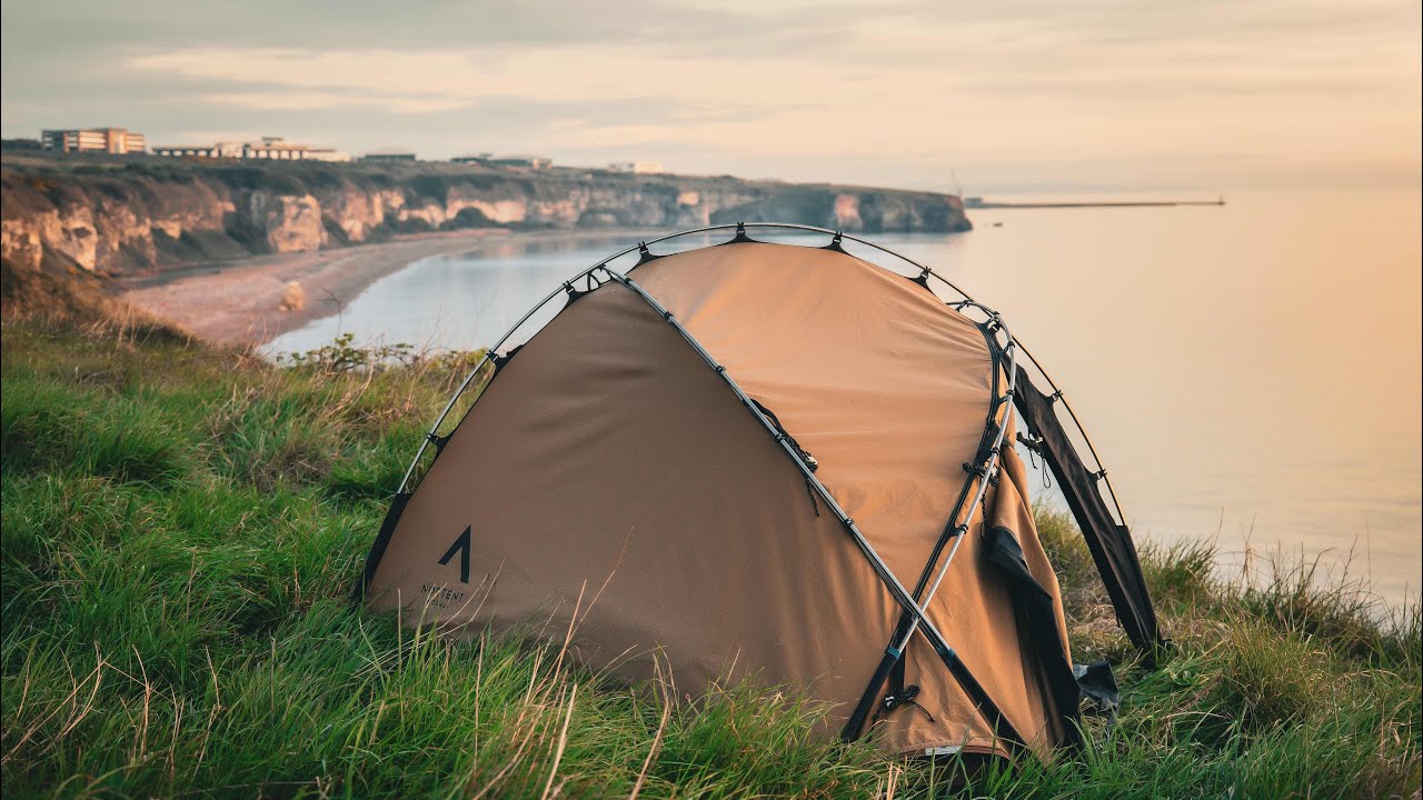 STEALTH CAMPING in the Shadows of Abandoned Industry 🏗️ Englands Forgotten Coast | Nortent Vern 1 PC
