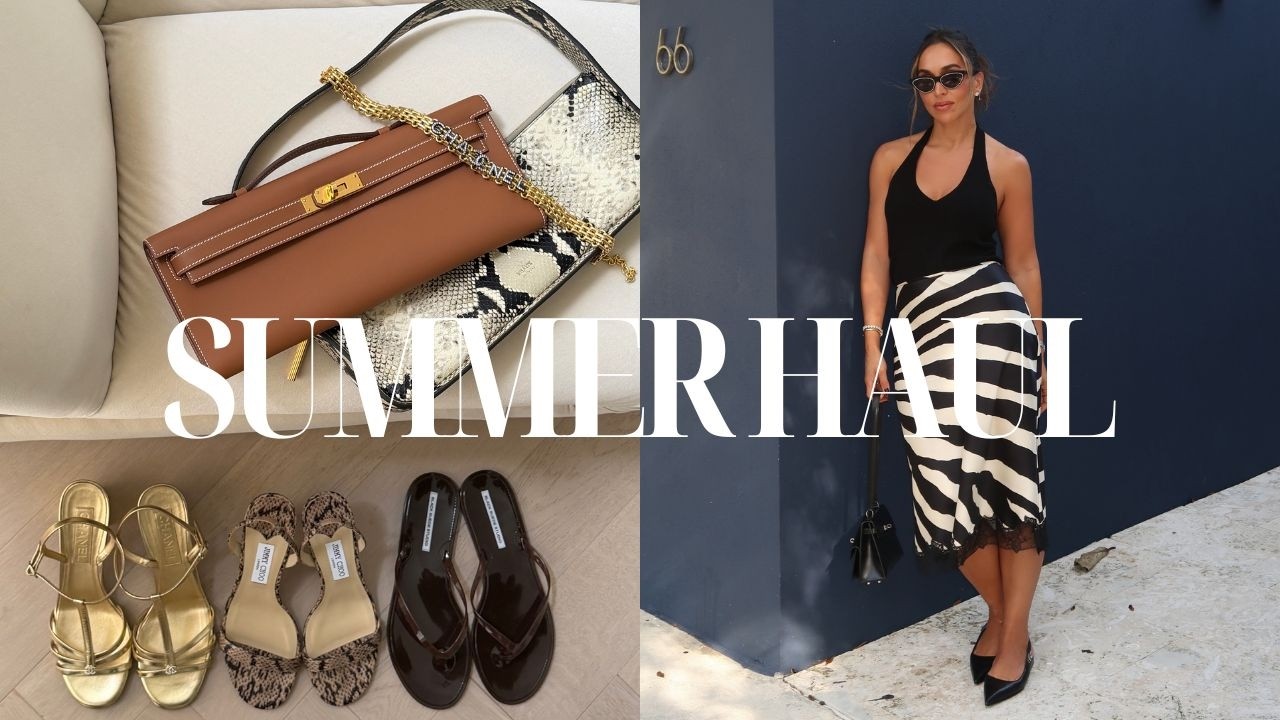 Settling Back In + BIG Summer Wardrobe Haul 