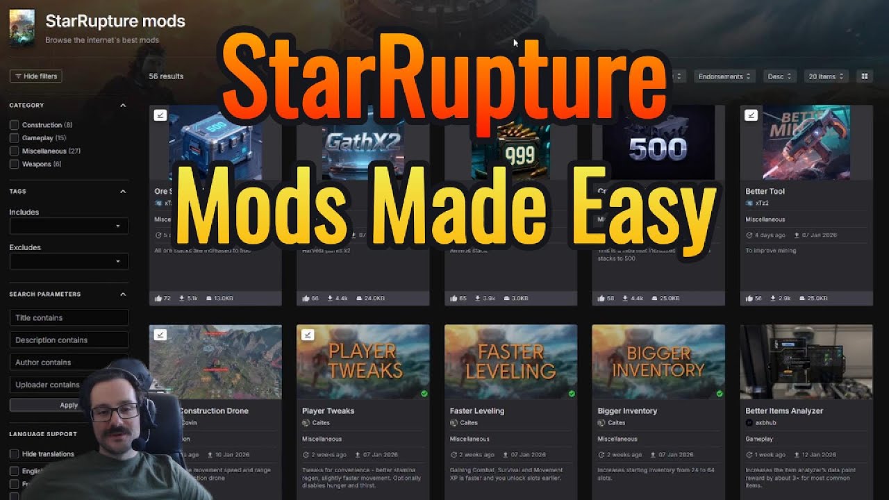 StarRupture — Как установить моды (быстро и легко)