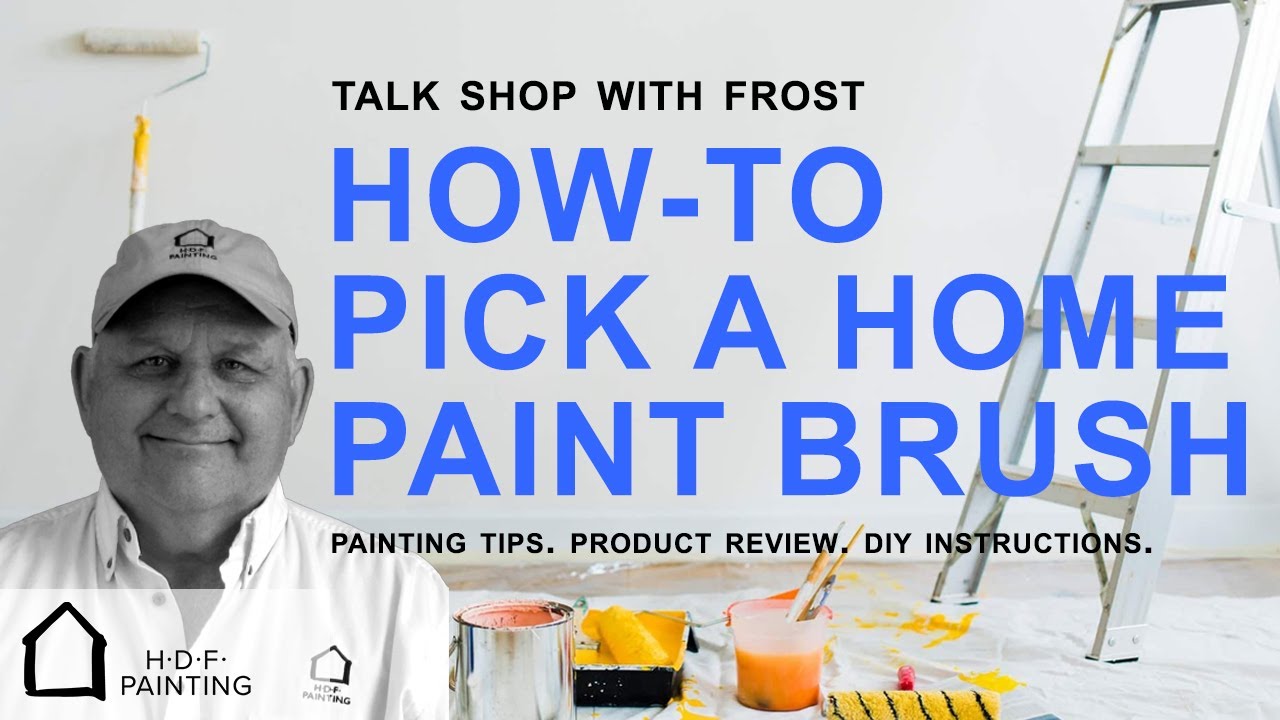 How To Pick The Right Home Paint Brush | Paint Brush Guide For Beginners