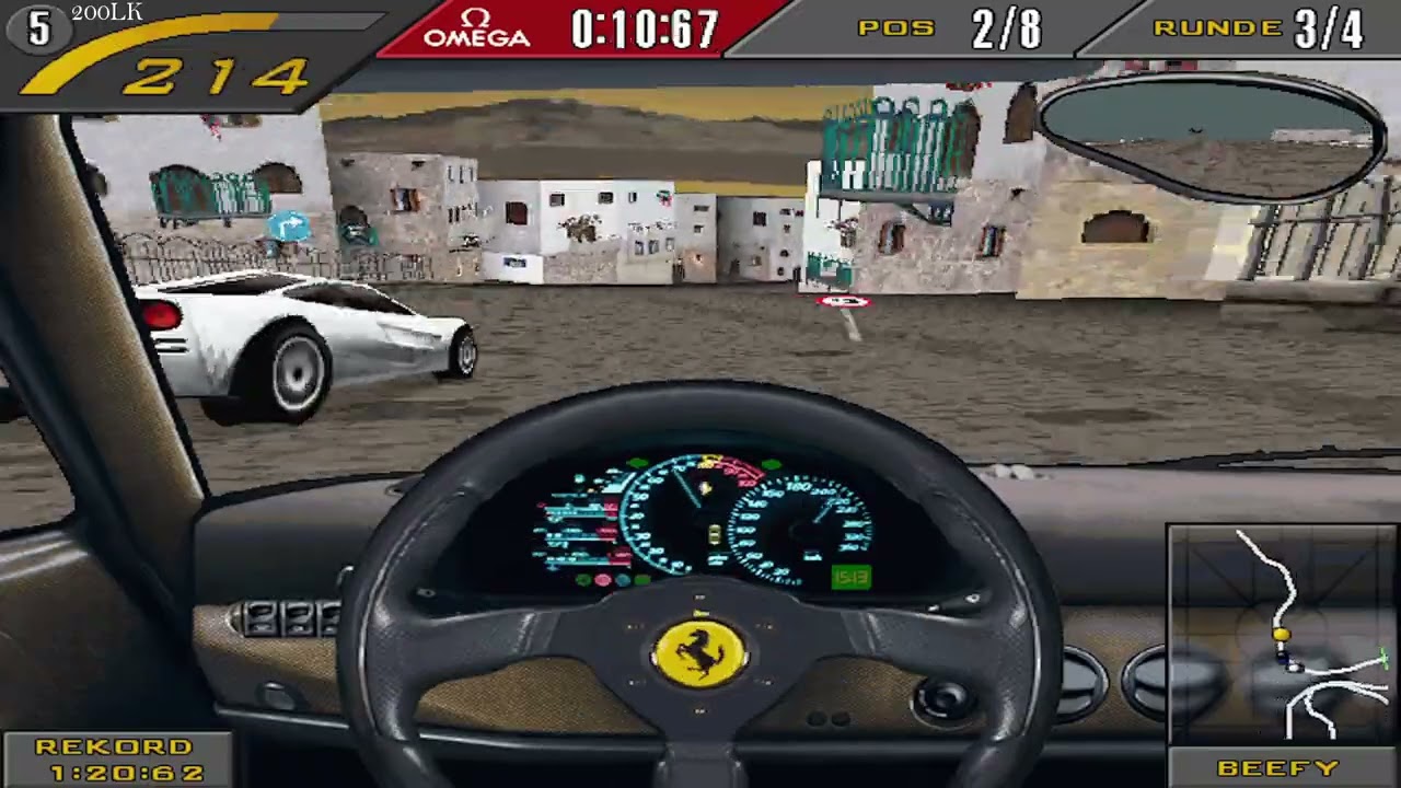 Need For Speed II SE - Ferrari F50, Mediterraneo