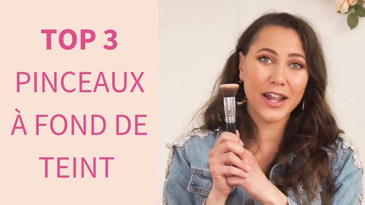 TOP 3 : pinceau fond de teint liquide ou crème