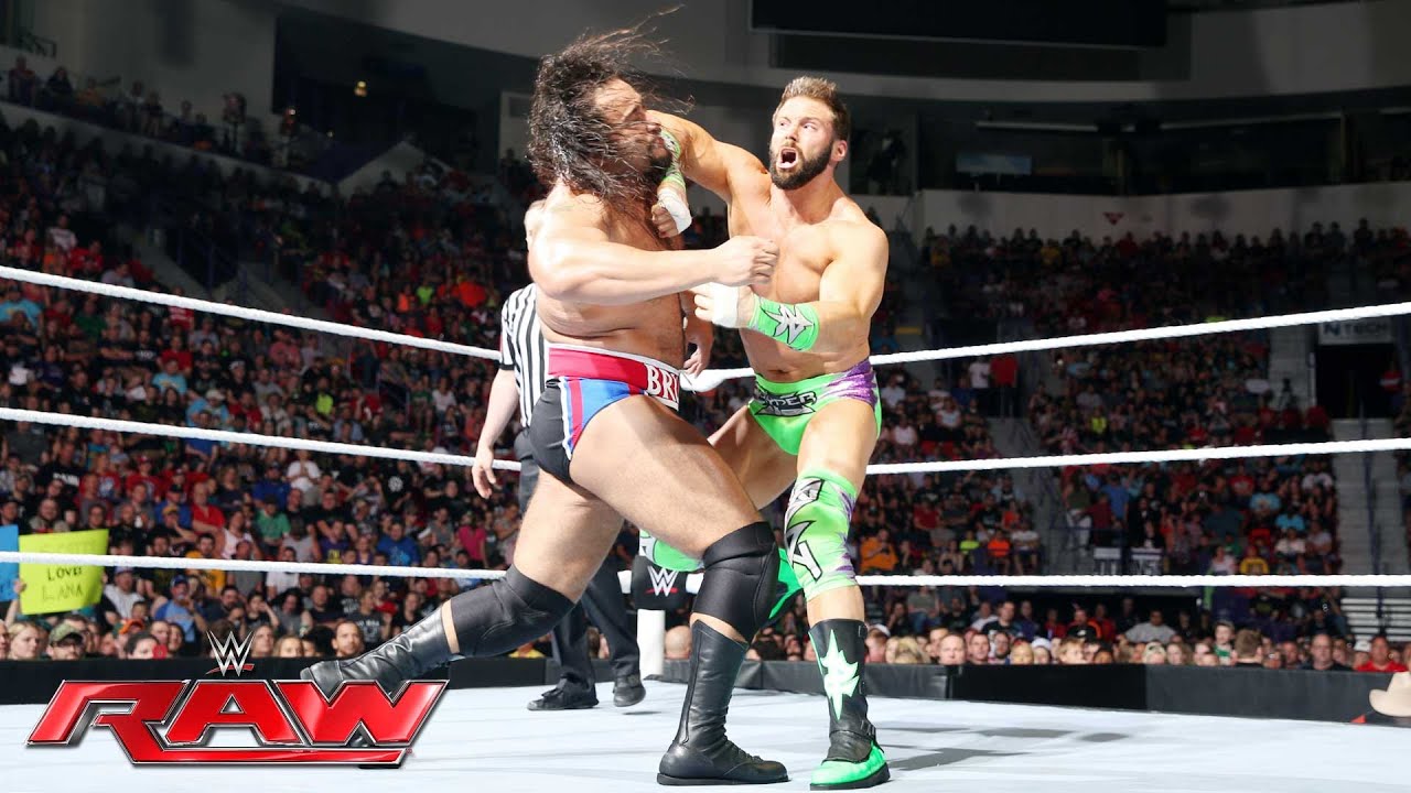 Зак Райдер против Русева: Raw, 30 мая 2016 г.