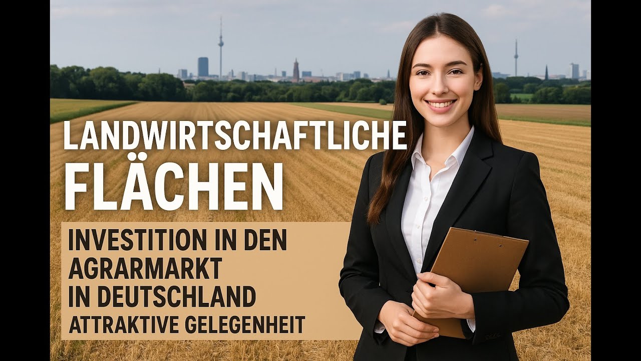 Landwirtschaftliche Fl&auml;chen kaufen: So investierst du clever in den Agrarmarkt in Deutschland
