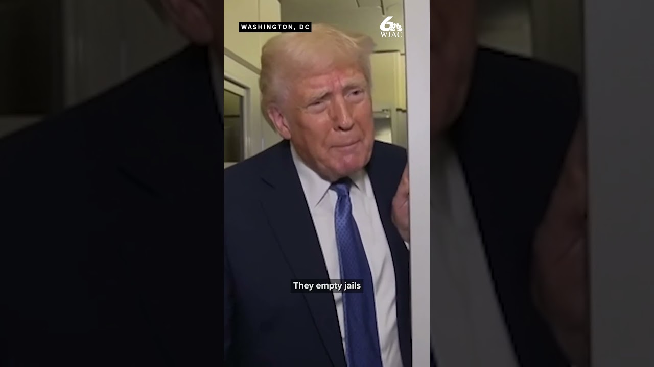 Trump defends invocation of Alien Enemies Act, saying 'This is a time of war' #wjac #trump #trending