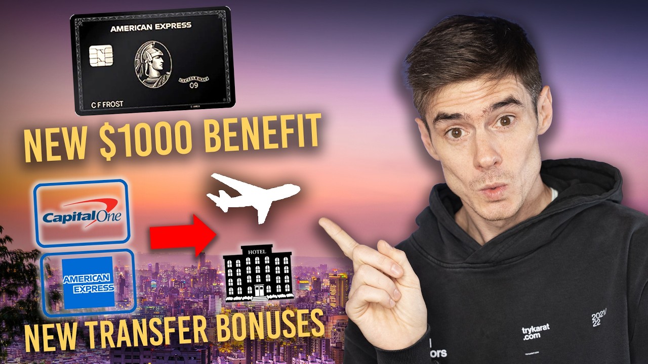 Amex Black Card Added Major New Benefit + NEW Transfer BONUSES