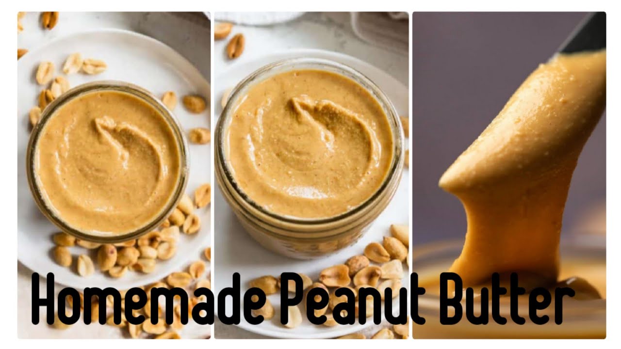 Homemade Peanut Butter Recipe | Easy & Healthy Peanut Butter | Weight loss Peanut Butter