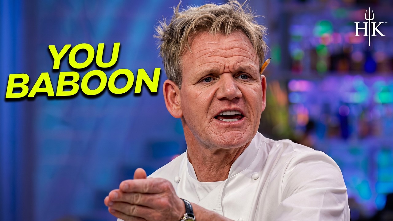 Gordon Ramsay Calls Chef a Baboon | Hell's Kitchen USA