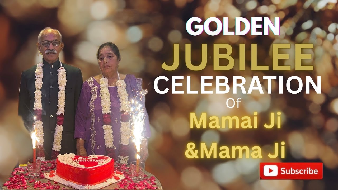 💛 50th Golden Jubilee Celebration at Saurav’s Nani’s House | Jalandhar Vlog