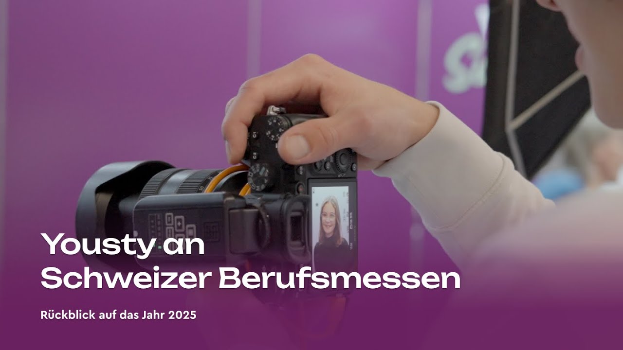 Yousty an den Schweizer Berufsmessen 2025 | Yousty