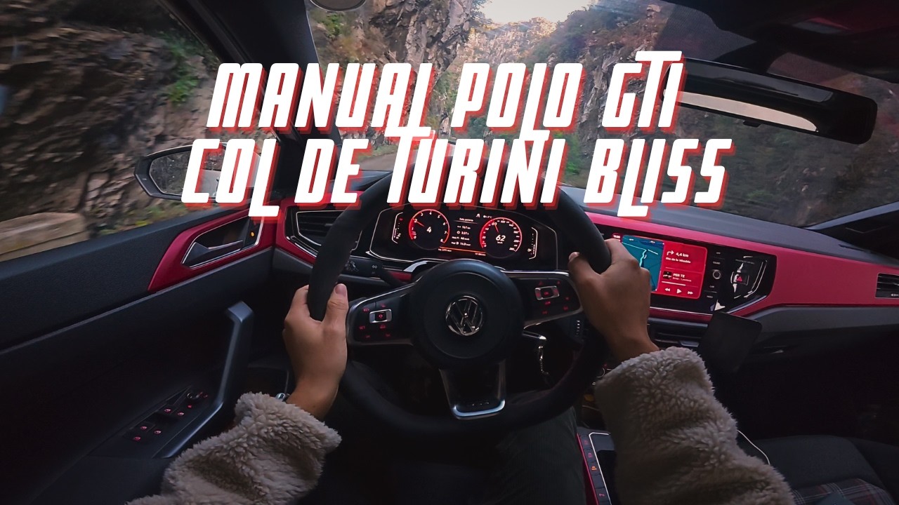 POLO GTI Manual | POV | Raw driving in French alps 🇫🇷 | 4K