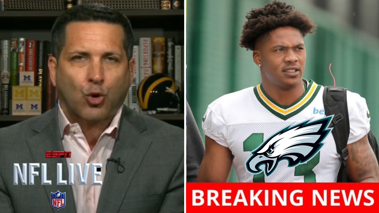 NFL LIVE | Adam Schefter BREAKING: Packers trading Dontayvion Wicks to Eagles for a 2026 5th-rd pick