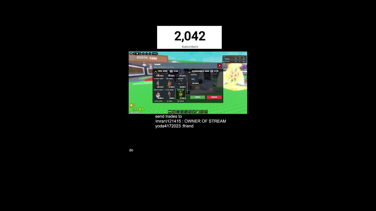 STEAL A BRAINROT TRADING/DUELS