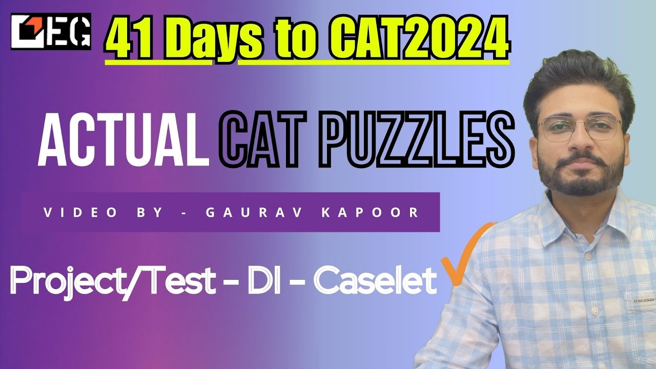 DI Caselet - Very Important CAT DILR Puzzles |