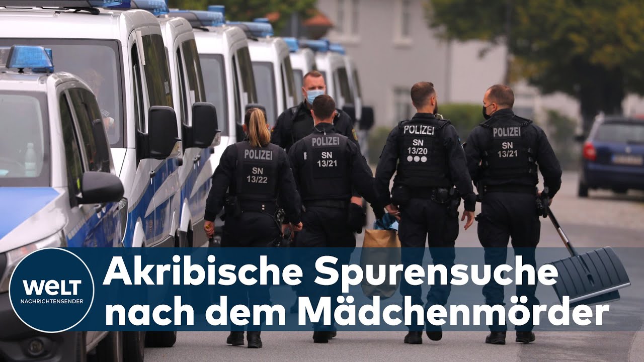 GROSSRÖHRSDORF IN SACHSEN: 16-jähriges Mädchen getötet - Polizei fahndet nach Täter I WELT News