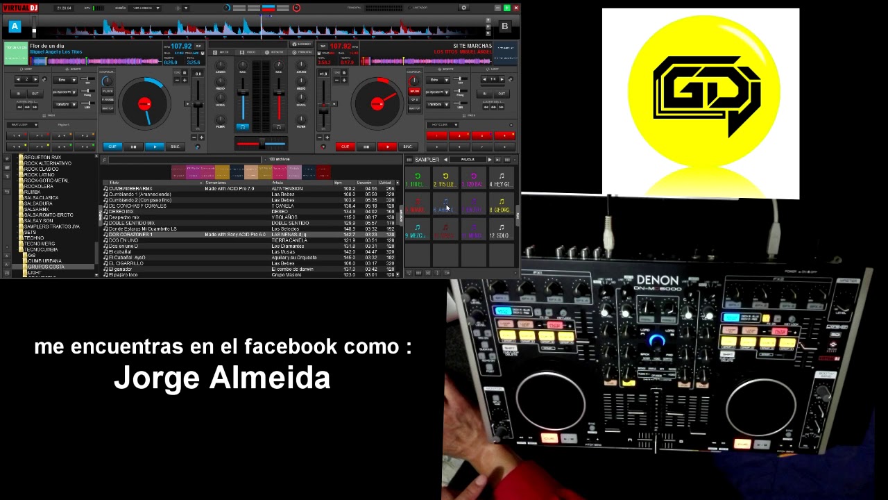 DENON MC 6000 mapper VIRTUAL DJ 2020 y VIRTUAL DJ 8.3