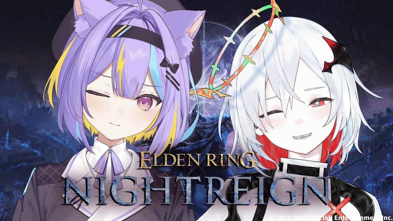 【ELDEN RING NIGHTREIGN】パッチあけ昼活！ミラさんと深き夜!!【若魔影ネオン】#にゃんたじあ! #新人vtuber