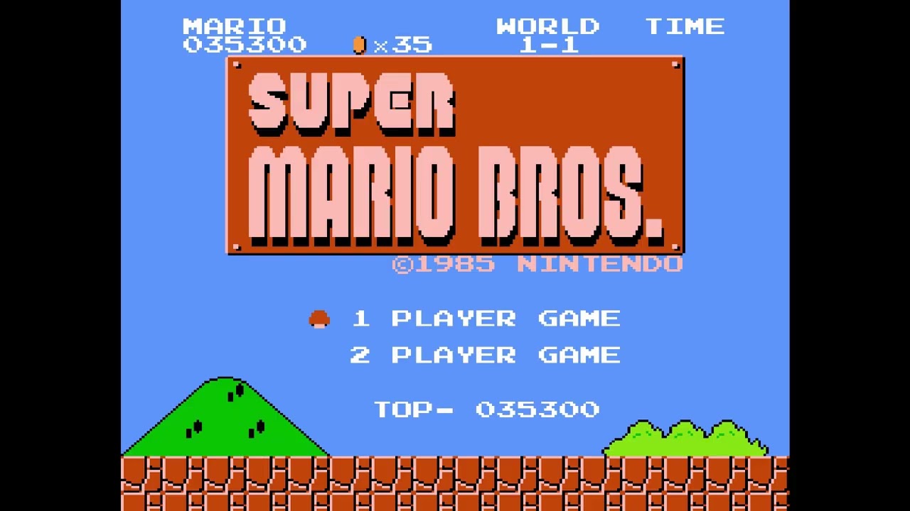 初代スーパーマリオ実況