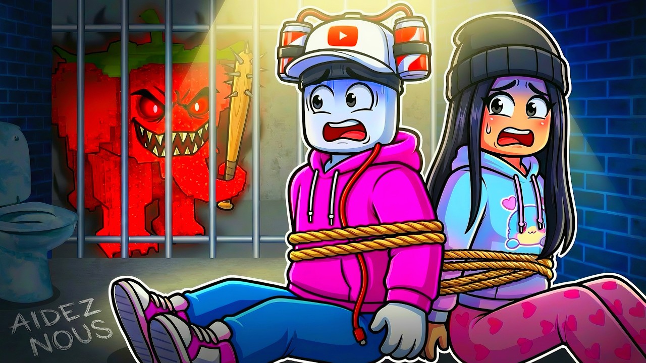 ENFERMÉ DANS LA PIRE PRISON DE BRAINROT SUR ROBLOX !! (Avec ma copine )