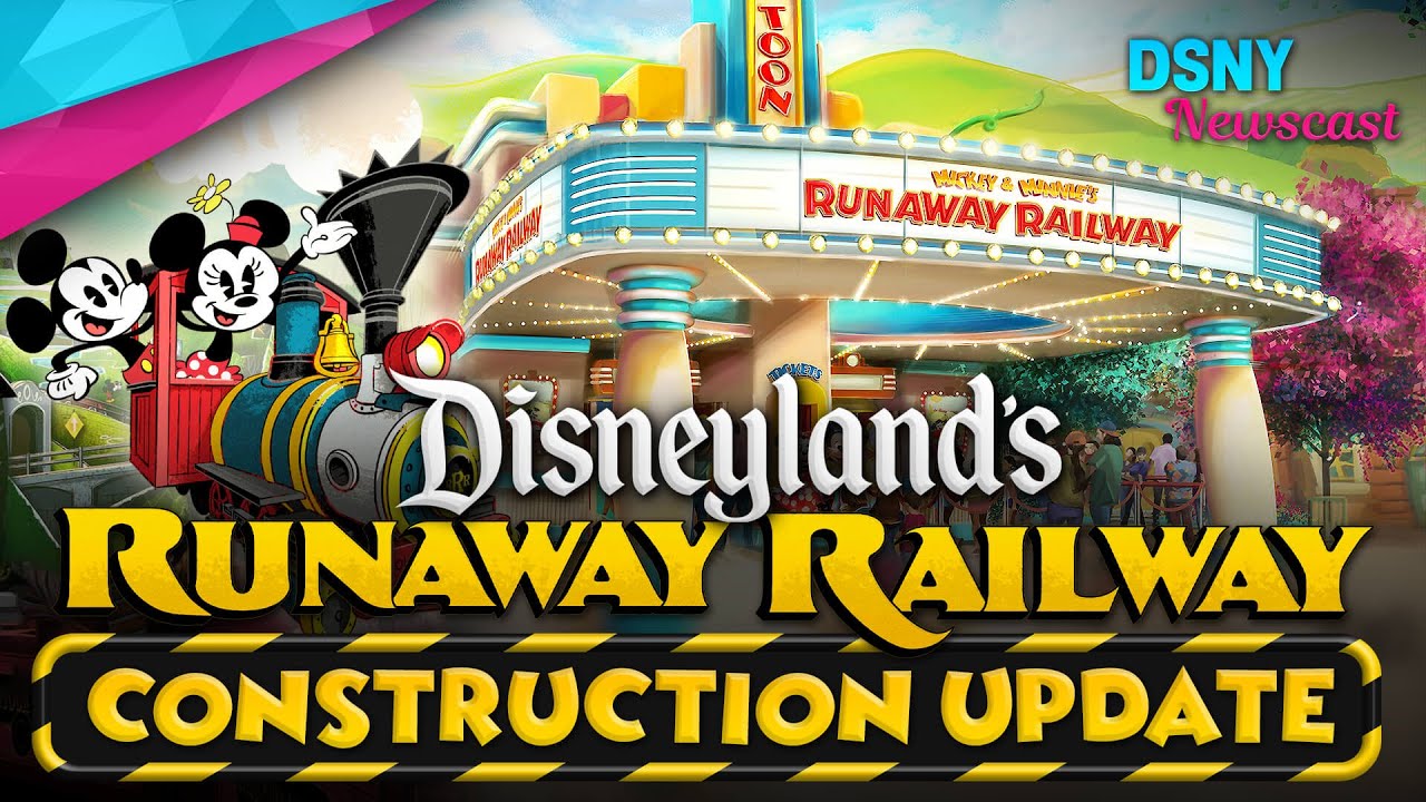 Mickey & Minnie's Runaway Railway CONSTRUCTION UPDATE at Disneyland - Disney News - May 30, 2021