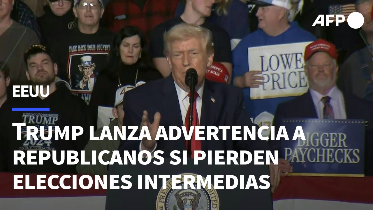 Trump advierte de 