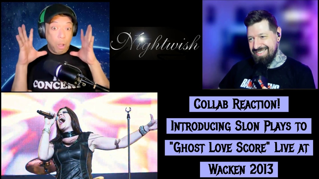 Music Reaction to NIGHTWISH -A Collab- Introducing SLON PLAYS to 